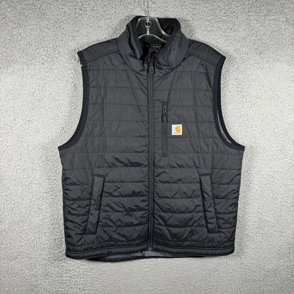 Carhartt Rain Defender Relaxed Fit Vest Black Hyundai Motor Group OV2286-M Men L